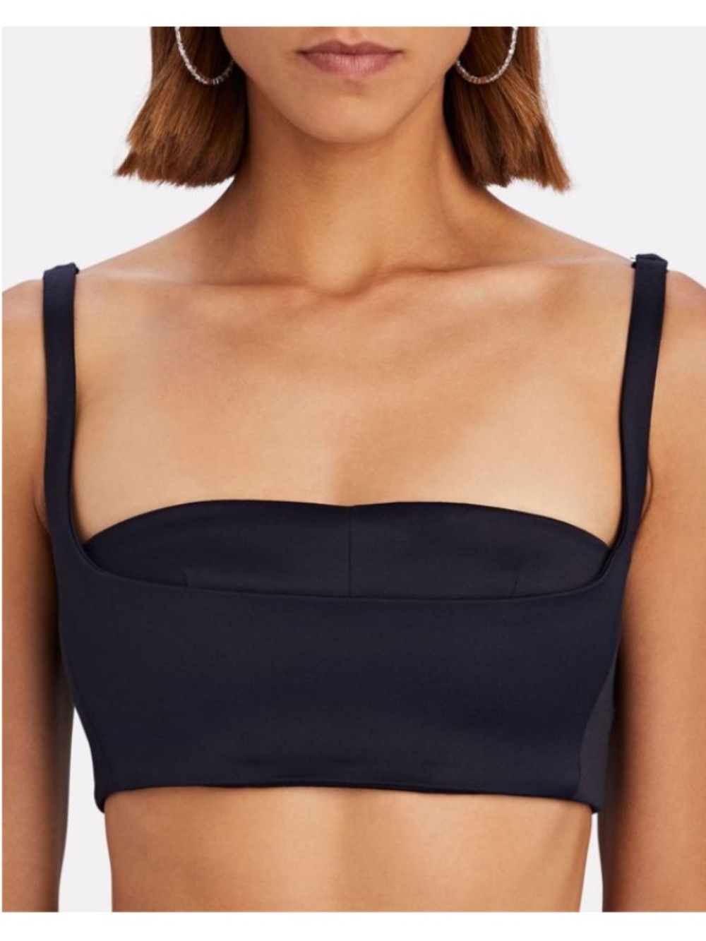 Luel Studio Evie Contour Bustier Crop Top